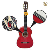 Guitarra Flamenca Roja “Chata” Modesto Malla | Calidad Profesional al Mejor Precio