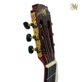 Guitarra Flamenca Roja “Chata” Modesto Malla | Calidad Profesional al Mejor Precio
