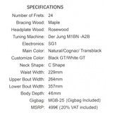 MARTINEZ HISPANIA NATURAL GUITARRA CLASICA DE ESCENARIO