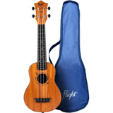 Ukelele Soprano Flight TUS-53 Travel Mahogany