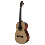 Martinez MM16 Guitarra Clasica Toda Maciza con Fondo y Aros de Palosanto