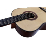 Martinez MM16 Guitarra Clasica Toda Maciza con Fondo y Aros de Palosanto