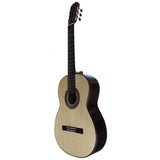Martinez MM12 Guitarra Clasica Toda Maciza con Fondo y Aros de Palosanto