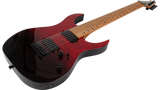 Guitarra Eléctrica Spira 7 Cuerdas S457-TRD Transparent Red