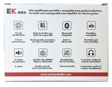 AMPLIFICADOR EK RECARGABLE CON BLUETOOTH