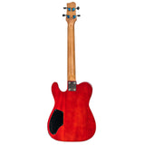 Ukelele Tenor Bones BT-4TA Ámbar Transparente Eléctrico