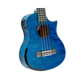 Ukelele Tenor Bones SP640TE-BL Okume Azul Electrificado Cutaway