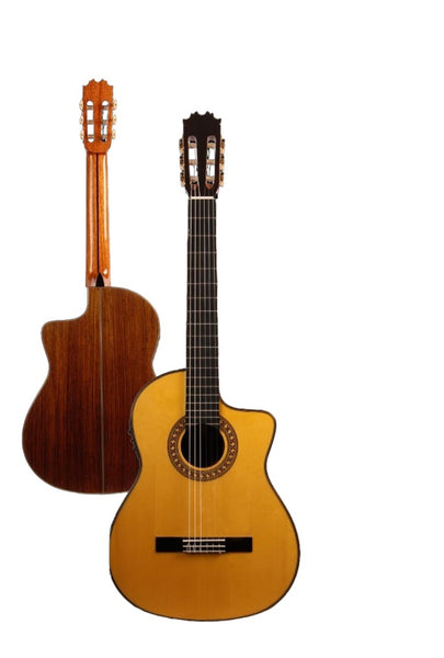 Guitarra Flamenca Antonio de Toledo ATF-17 NE NE CUT Fhisman
