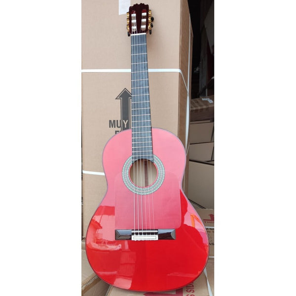 Antonio De Toledo Mod. Y-8 ROJA de Cipres Guitarra Flamenca Toda Maciza