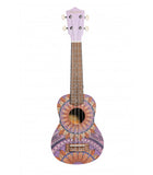 Ukelele Soprano Bamboo Purple Forest B1E-PF