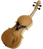 Violín Kinglos HSHB-011 Decorado (Escoger medida)