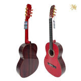 Guitarra Flamenca Roja Modesto Malla modelo Candela