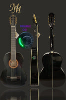 Guitarra Flamenca Modesto Malla "Chata" Negra OS1 ZURDA: Tu Alma Flamenca al Mejor Precio