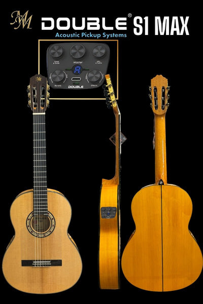 Guitarra Flamenca “Manuela” Modesto Malla | Ciprés Español + Previo Double S1 MAX | Estética Artesana y Sonido Profesional