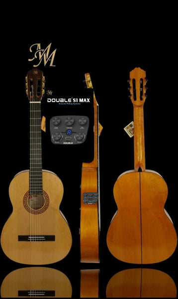 Guitarra Flamenca Modesto Malla “Chata” Natural con Previo Double S1 MAX