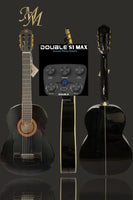 🎸 Guitarra Flamenca Negra Zurda “Chata” Modesto Malla – Fishman + Double S1 MAX