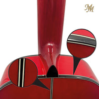 Guitarra Flamenca Roja “Chata” Modesto Malla | Calidad Profesional al Mejor Precio