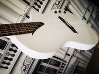 MARTINEZ HISPANIA BLANCA WHITE GT GUITARRA CLASICA DE ESCENARIO