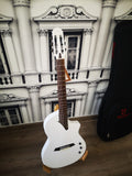 MARTINEZ HISPANIA BLANCA WHITE GT GUITARRA CLASICA DE ESCENARIO