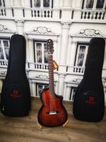 MARTINEZ HISPANIA RED COGNAC (COÑAC) GUITARRA CLASICA DE ESCENARIO