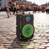 Altavoz Hoco BS46 Karaoke Bluetooth 10W con entrada de micrófono, FM, USB y TWS