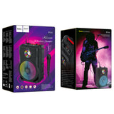 Altavoz Hoco BS46 Karaoke Bluetooth 10W con entrada de micrófono, FM, USB y TWS