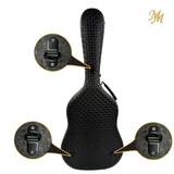 Estuche rígido premium de EPP para guitarra clásica y flamenca de Modesto Malla 4/4 – ultraligero 1,9 kg