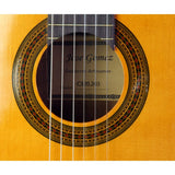 C320.203-7/8-615 Guitarra Clasica Vicente Tatay - José Gómez Fondo de Sapeli con Tapa de Abeto - Brillo - Tamaño Cadete 7/8 tiro 615
