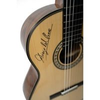 Guitarra Flamenca de Pau Ferro de Diego del Morao, Modesto Malla amplificada con sistema OS1