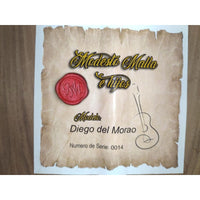 Guitarra Flamenca de Pau Ferro de Diego del Morao, Modesto Malla amplificada con sistema OS1