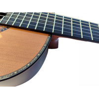 Antonio De Toledo Modelo 240 AT-240C Guitarra Clasica Toda Maciza con Tapa de Cedro amplificada con DOUBLE OS1