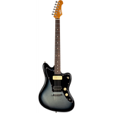 Guitarra Eléctrica Jet JJ350 Baritone Moonburst Silver Burst