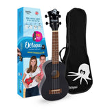 Ukelele Soprano Octopus UK-205BKS Negro