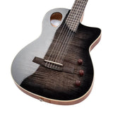 Guitarra Ángel López SHERRY CE BK Guitarra Híbrida Nylon color negro