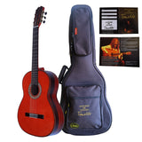 Guitarra flamenca Antonio de Toledo modelo Tomatito ROJA