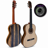 Guitarra Flamenca Antonio de Toledo ATF-17EB Ébano Blanco con Double OS1
