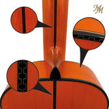 Guitarra Flamenca Farruca, naranja - Modesto Malla