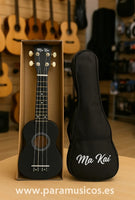 Ukelele MaKai soprano negro con funda de transporte