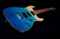 Guitarra Eléctrica Jet JS1000-QTBL Azul Transparente