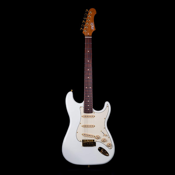 Guitarra Eléctrica Jet JS380-OWG White, Gold Hardware