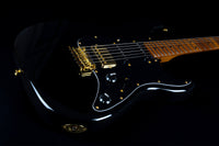 Guitarra Eléctrica Jet JS400-BKG Black, Gold Hardware