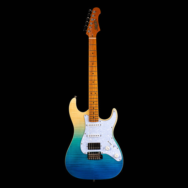 Guitarra Eléctrica Jet JS450-TBL-HSS Transparent Blue