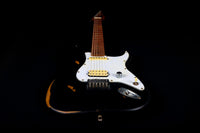 Guitarra Eléctrica Jet JS800-RELIC-BK Negro Relic
