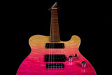 Guitarra Eléctrica Jet JT450-QTPK Rosa Transparente