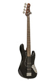 🎸 Bajo eléctrico Stagg SBJ-30 BLK 5S – Potencia de 5 cuerdas con estilo clásico “J”