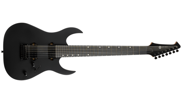 Guitarra Eléctrica Spira 7 Cuerdas T407-MBK Satin Black