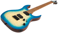 Guitarra Eléctrica Spira S500-QAB Transparent Aqua Blue
