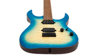 Guitarra Eléctrica Spira S500-QAB Transparent Aqua Blue