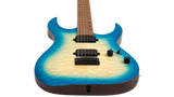 Guitarra Eléctrica Spira S500-QAB Transparent Aqua Blue