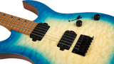 Guitarra Eléctrica Spira S500-QAB Transparent Aqua Blue